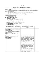 Giáo án Toán 4 chương 2 bài 1: Hai đường thẳng song song