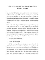 Chính sách trả lương – thù lao lao động tại tập đoàn vận chuyển hợp NHất HNC 