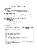 Giáo án Toán 4 chương 2 bài 1: Biểu thức có chứa hai chữ