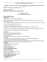 DẠY HỌC THEO CHỦ ĐỀ  ĐỊA LÍ 8                                                                                                                                                                                              Chủ đề 1 : Đất nước Việt Nam, vị trí