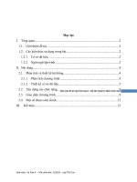 Báo cáo đồ án lập trình java – đề tài quản lý điểm sinh viên 