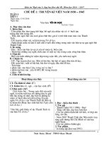 giáo án chủ đề ngữ văn 8 kỳ 1