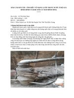 mạng lưới thoát nước