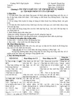 giáo án số học 6 soạn theo định hướng phát triển năng lực