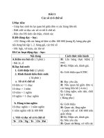 Giáo án Toán 4 chương 1 bài 3: Các số có sáu chữ số