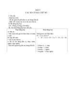 Giáo án Toán 4 chương 1 bài 3: Các số có sáu chữ số