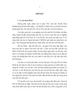 Tieu luan cao học môn TTHCM- xây dựng nền văn hóa việt nam trong thời kỳ đổi mới theo tư tưởng hồ chí minh