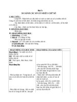 Giáo án Toán 4 chương 1 bài 5: So sánh các số có nhiều chữ số