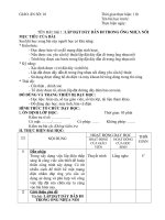 giáo án cao đẳng nghề