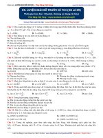 09 LUYEN DE 2018   DE SO 09 có đáp án chi tiết kèm bài giảng