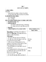 Giáo án Toán 4 chương 1 bài 7: Dãy số tự nhiên