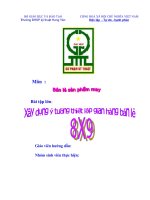 Xây dựng ý tưởng thiết lập gian hàng bán lẻ