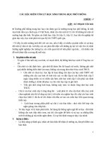 CÁC ĐẶC ĐIỂM TÂM LÝ HỌC SINH TRUNG HỌC PHỔ THÔNG