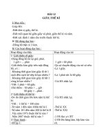 Giáo án Toán 4 chương 1 bài 12: Giây, thế kỉ