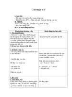 Giáo án Toán 4 chương 5 bài 1: Giới thiệu tỉ số