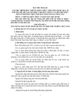 BÀI THU HOẠCH BỒI DƯỠNG GV THCS HẠNG I