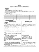 Giáo án Toán 4 chương 2 bài 2: Tính chất kết hợp của phép nhân