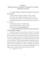 Báo cáo thực tập tại trường cán bộ quản lý văn hóa, thể thao và du lịch