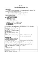 Giáo án Toán 4 chương 1 bài 13: Tìm số trung bình cộng