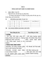 Giáo án Toán 4 chương 2 bài 2: Tính chất kết hợp của phép nhân
