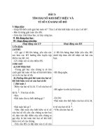 Giáo án Toán 4 chương 5 bài 1: Tìm 2 số khi biết hiệu và tỉ của 2 số đó