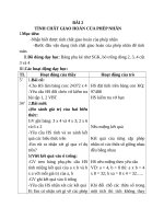 Giáo án Toán 4 chương 2 bài 2: Tính chất giao hoán của phép nhân