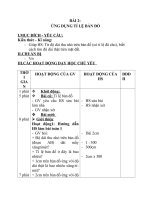 Giáo án Toán 4 chương 5 bài 2: Ứng dụng của tỉ lệ bản đồ