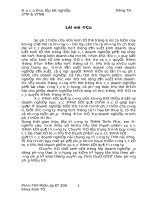 Báo cáo tốt nghiệp kế toán xuất nhập khẩu