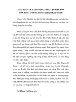 Môn PHÂN TÍCH LAO ĐỘNG SÁNG tạo NHÀ báo