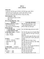 Giáo án Toán 4 chương 1 bài 12: Giây, thế kỉ