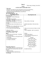 Giáo án tuần 21 lớp 5 chuẩn kiến thức kĩ năng thái độ