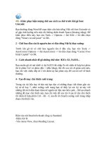 Thủ thuật với microsoft office