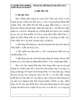 sáng kiến kinh nghiệm   nâng cao chất lượng dạy học phân môn luyên từ và câu ở lớp 4