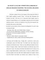 TOPIC 69 English stereotypes and music