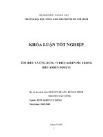 TÌM HIỂU VÀ ỨNG DỤNG VI ĐIỀU KHIỂN PIC TRONG ĐIỀU KHIỂN ĐỊNH VỊ