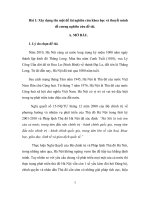 ppnckh xây dựng và phát triển thủ đô hà nội trong thời kỳ đẩy mạnh công nghiệp hoá