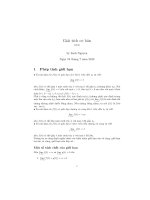 Tài liệu  Giáo án giải tích 12 cơ bản, dễ hiểu