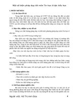 Kinh nghiem mot so bien phap de day tot mon tin hoco tieu hoc