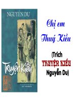 Bài 6. Chị em Thúy Kiều