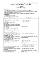 Giáo án tuần 5 lớp 2