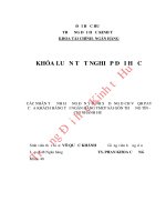 Các nhân tố ảnh hưởng đến ý định sử dụng dịch vụ QR pay của khách hàng tại ngân hàng TMCP sài gòn thương tín   chi nhánh huế  