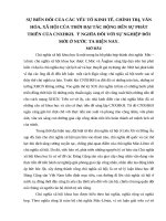 TÀI LIỆU THAM KHẢO   sự BIẾN đổi các yếu tố KINH TẾ, CHÍNH TRỊ, xã hội tác ĐỘNG đến sự PHÁT TRIỂN CHỦ NGHĨA xã hội KHOA học, ý NGHĨA đối với sự NGHIỆP đổi mới ở nước TA