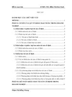 Đề án môn học: Bàn về hạch toán khấu hao tài sản cố định trong doanh nghiệp.