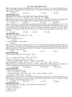 BÀI TẬP TỔNG HỢP VÔ CƠ HAY ÔN THI THPT QG MÔN HÓA