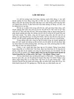 Hoàn thiện công tác lập kế hoạch kinh doanh tại Ngân hàng Đầu tư và Phát triển Việt Nam – Chi nhánh Thăng Long