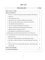 Thiết kề đề kiểm tra theo hướng phát triển năng lực.