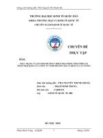 Thực trạng và giải pháp để hoàn thiện hoạt động phân phối sản phẩm nhập khẩu của công ty TNHH Thương Mại và Dịch Vụ Cát Tường (gọi tắt là Cát Tường)