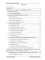 Tìm hiểu thực trạng và một số giải pháp nâng cao chất lượng công tác lập kế hoạch năm của Cục Kinh tế hợp tác và Phát triển nông thôn – Bộ Nông nghiệp và Phát triển nông thôn