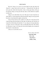 Phong tục cưới xin của dân tộc mông xanh ở huyện tủa chùa, tỉnh điện biên