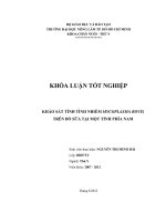 KHẢO SÁT TÌNH TÌNH NHIỄM MYCOPLASMA BOVIS TRÊN BÒ SỮA TẠI MỘT TỈNH PHÍA NAM